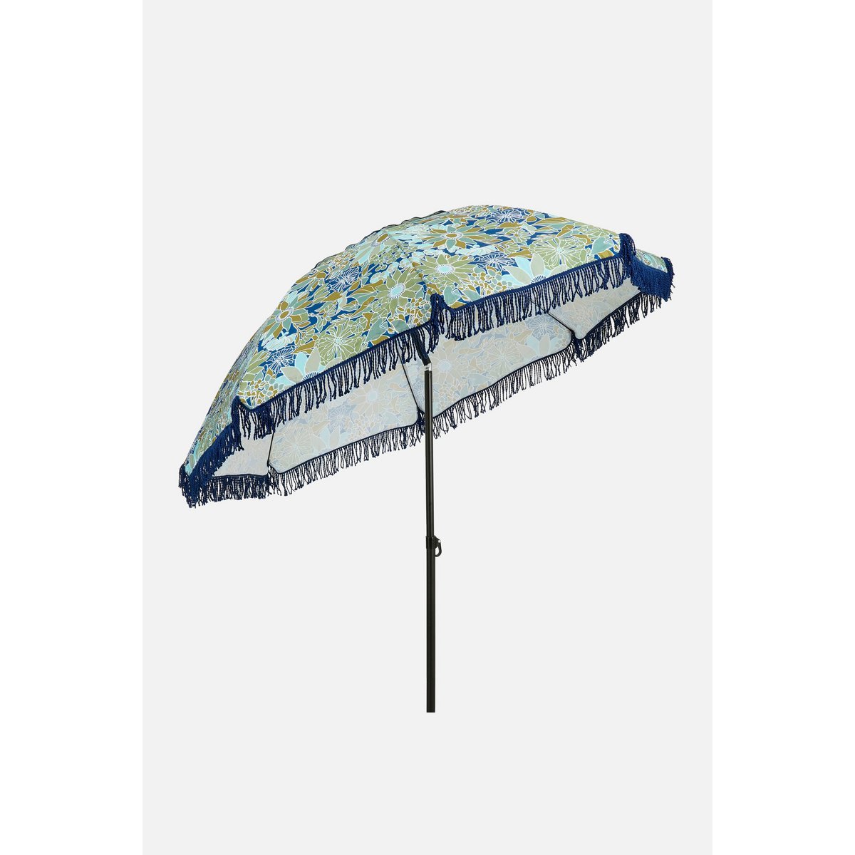 Parasol Bloem, H238 x Ø220 cm - Blauw