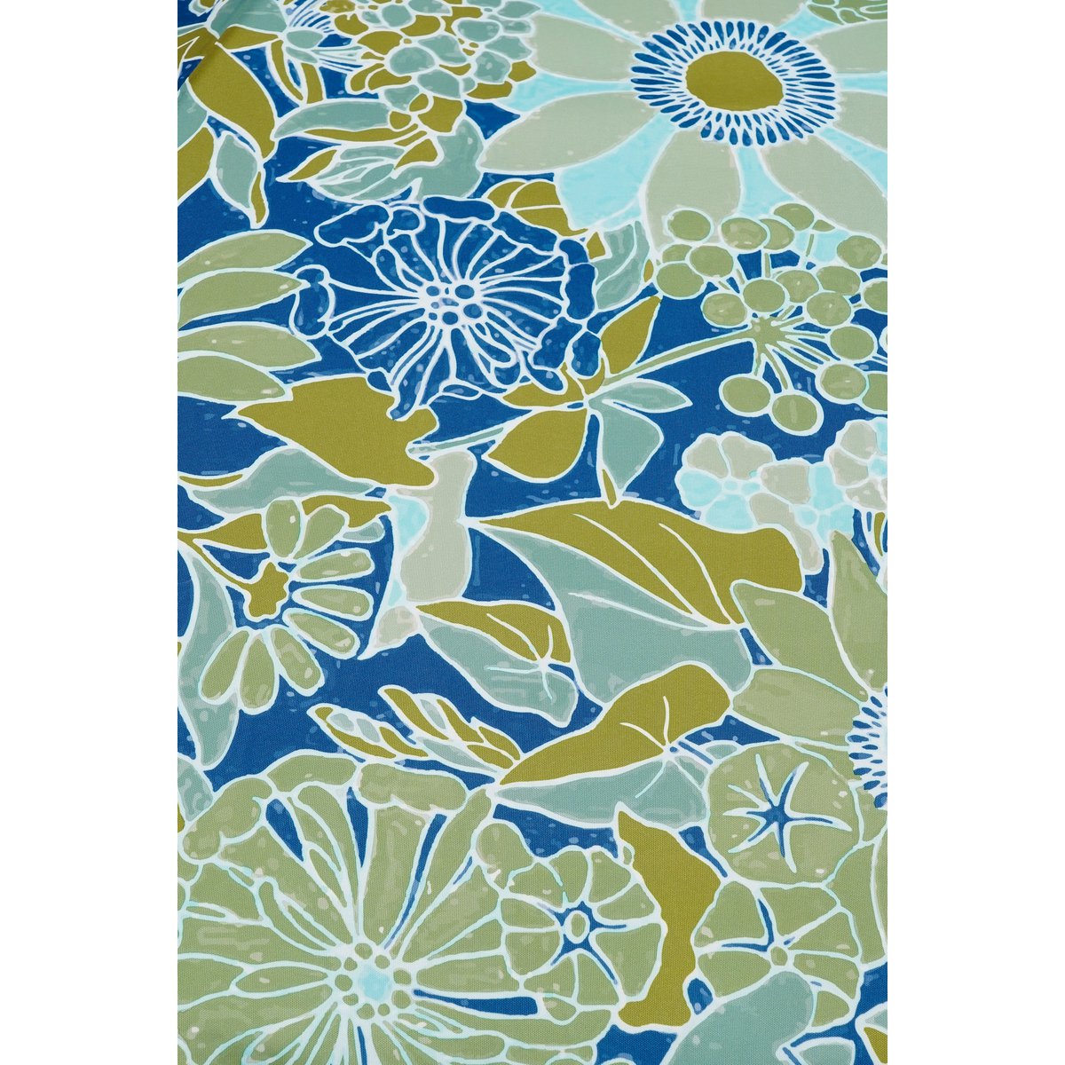 Parasol Bloem, H238 x Ø220 cm - Blauw