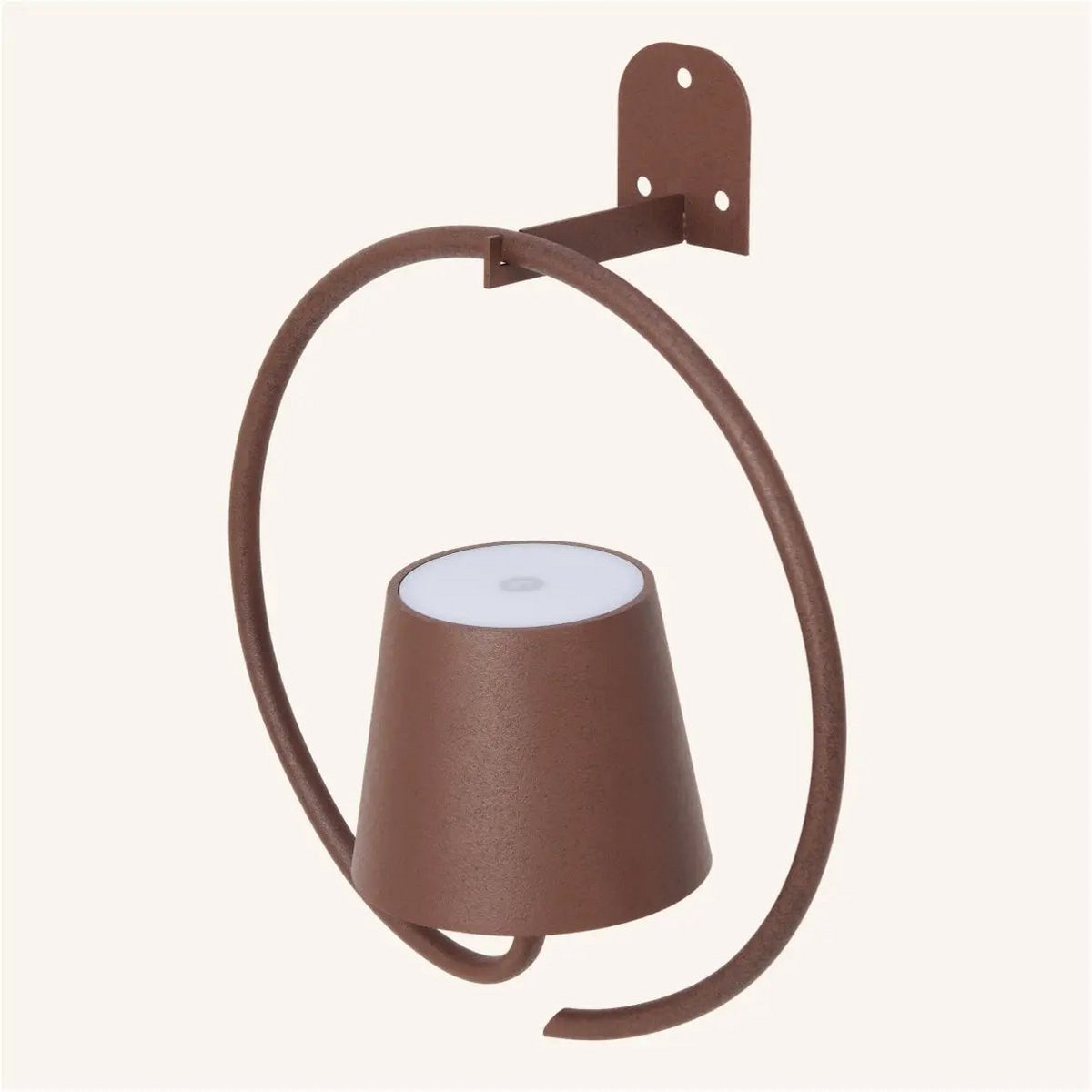 Wandlamp Cielo metaal, draadloos & dimbaar