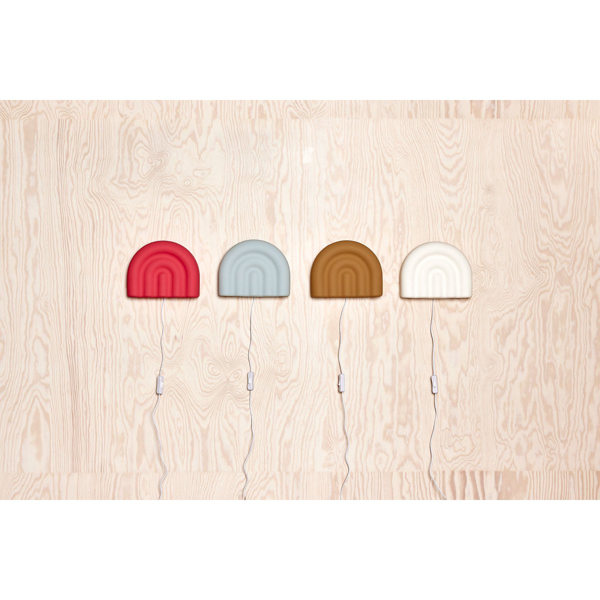 Regenboog wandlamp - roze (EU)