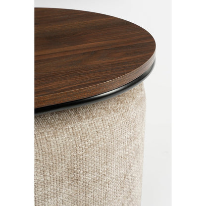 Salontafel met Poefjes, 3-delig