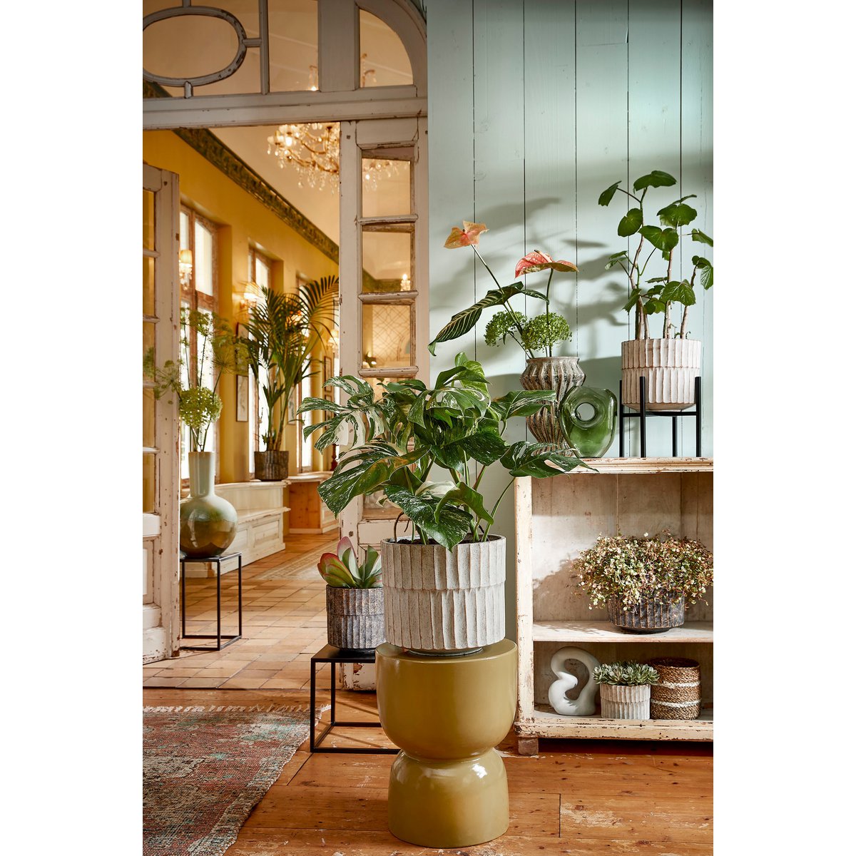 Bijzettafel Stage,  Geel