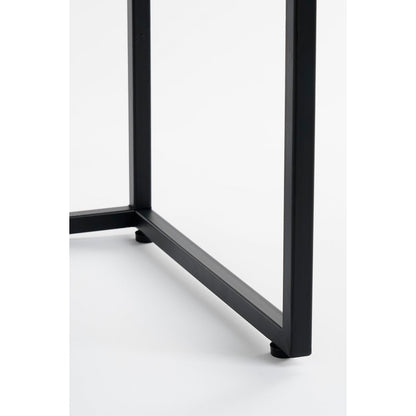 Opbergkast Clifton (L) met deuren, zwart