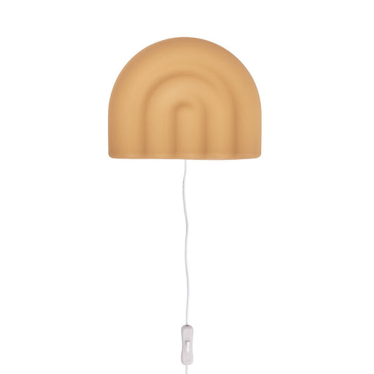 Regenboog wandlamp - mosterd (EU)