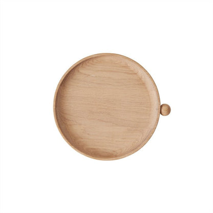 Houten Dienblad Inka rond - klein