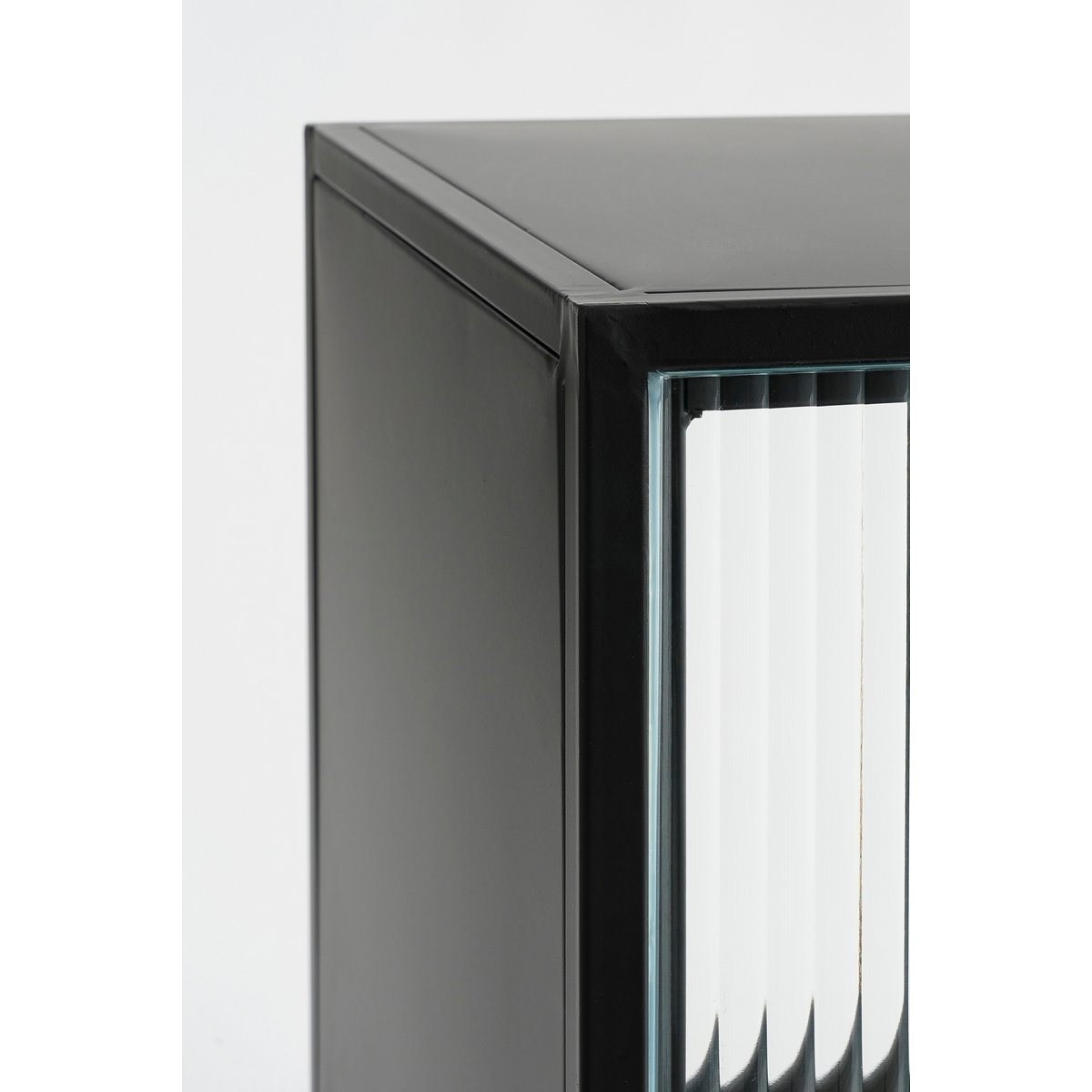 Opbergkast Clifton (S) met deuren, zwart