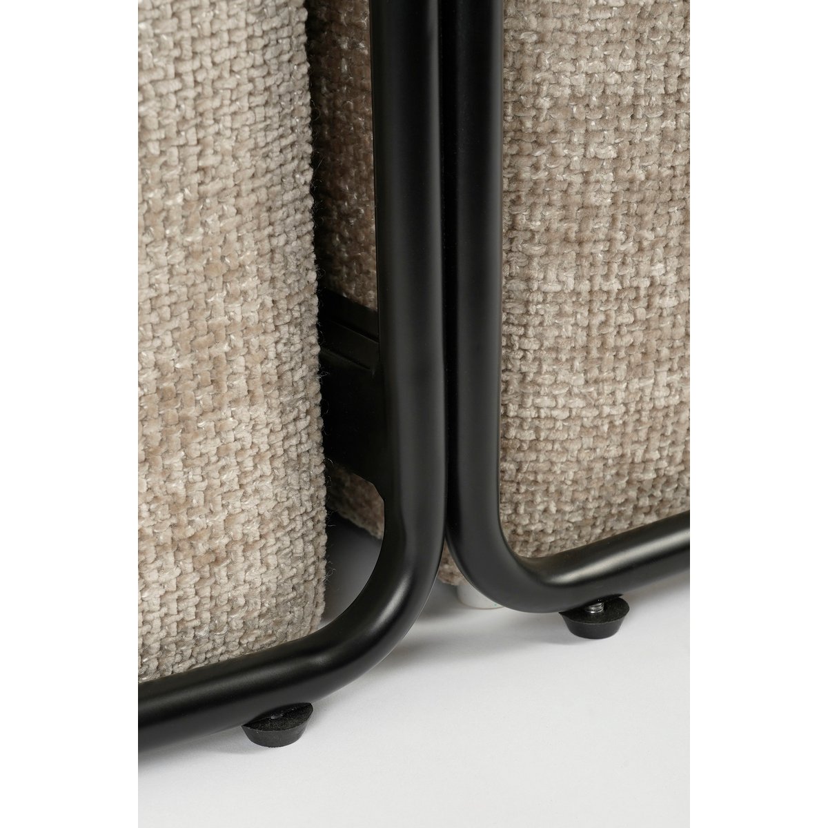 Salontafel met Poefjes, 3-delig