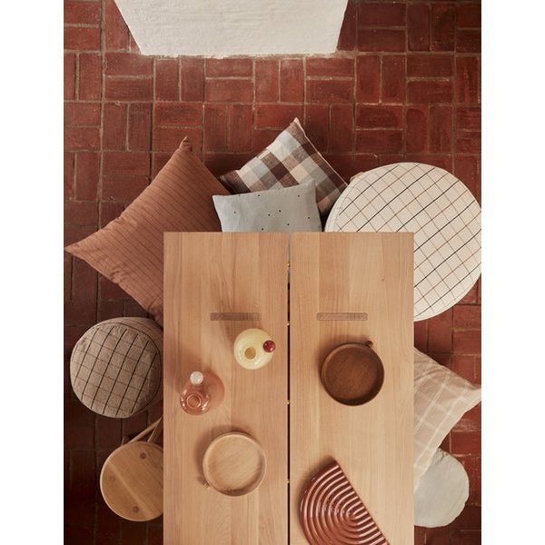 Houten Dienblad Inka rond - klein