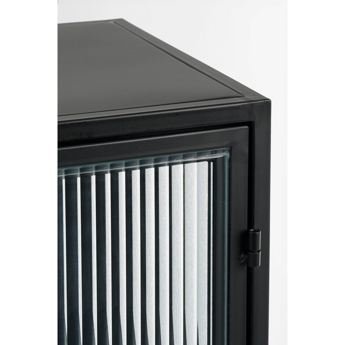 Opbergkast Clifton (L) met deuren, zwart